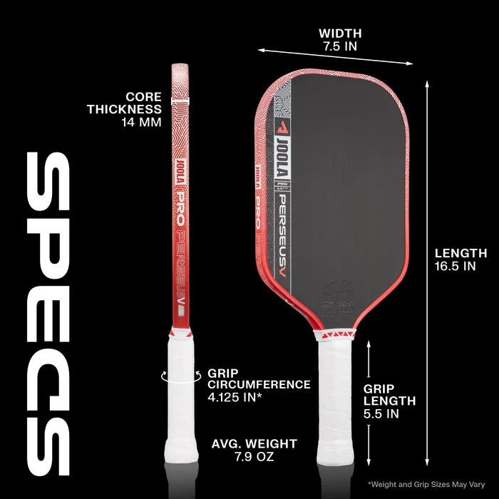 NEW Ben Johns Perseus Pro V 14mm pickleball Paddle